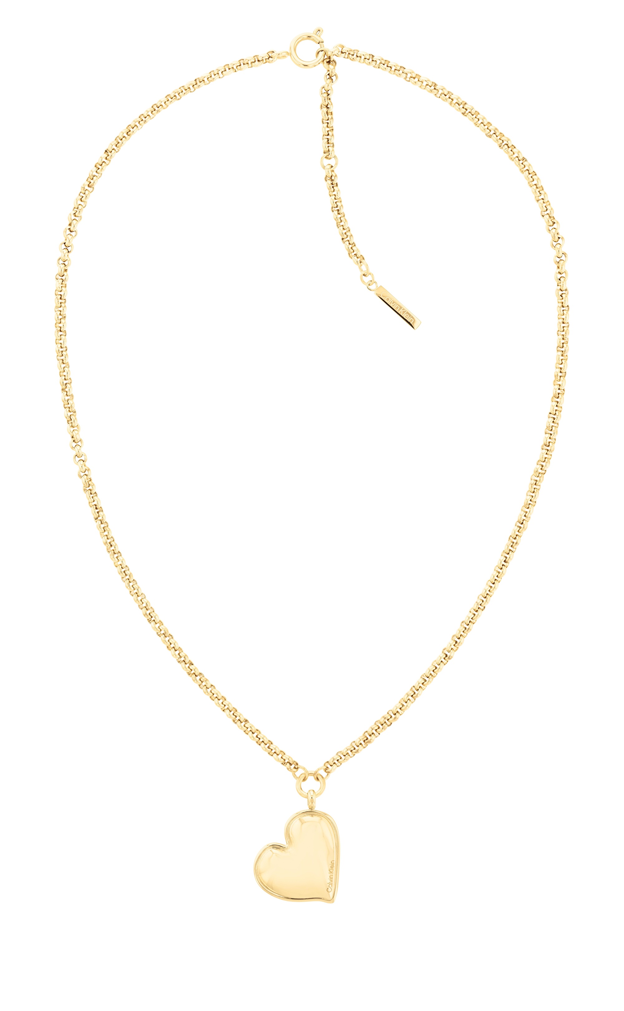 Levně Calvin Klein Romantický pozlacený náhrdelník Captivate 35000295