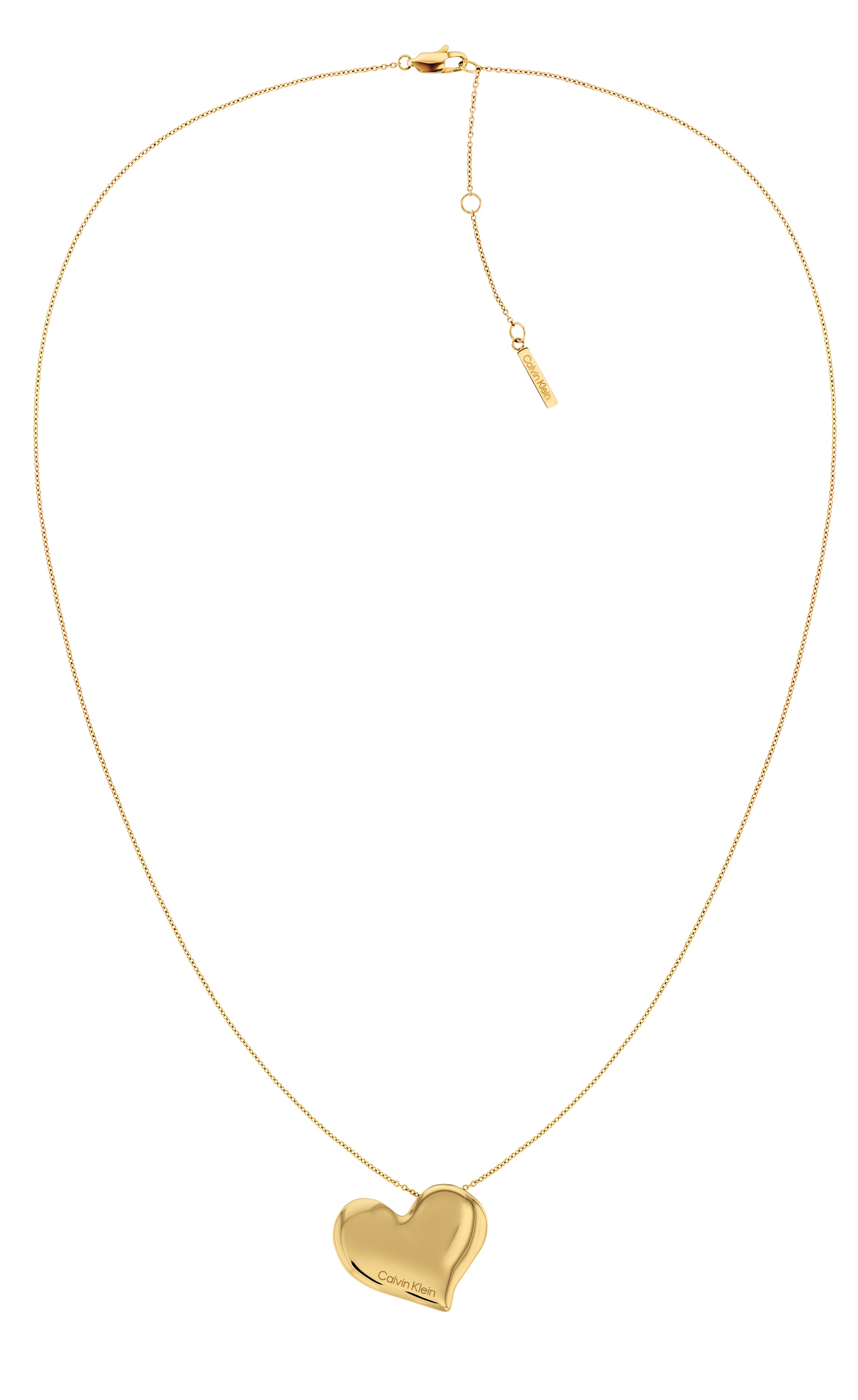 Calvin Klein -  Romantický pozlacený náhrdelník z oceli Passion 35000597