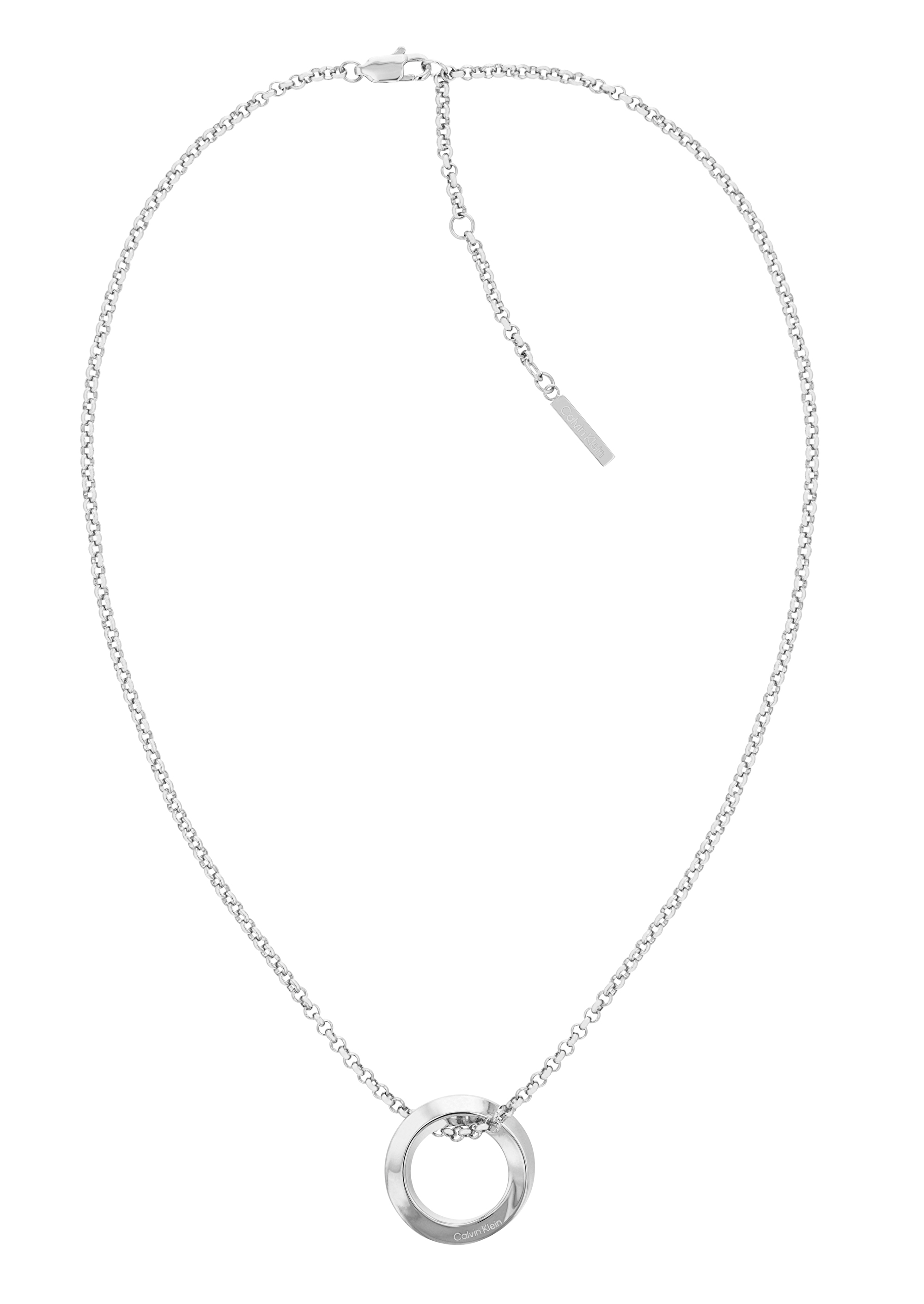 Calvin Klein Slušivý dámský náhrdelník z oceli 35000306
