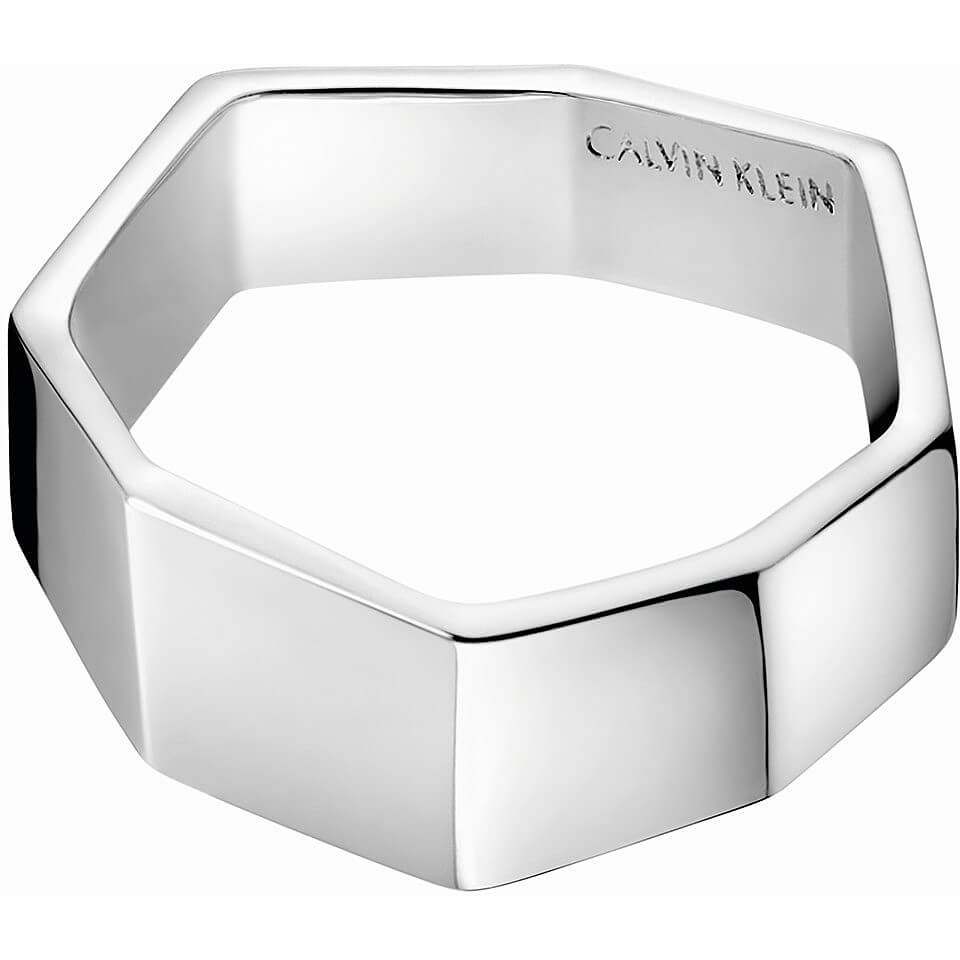 Calvin Klein Stylový ocelový prsten Origami KJATMR00010 54 mm