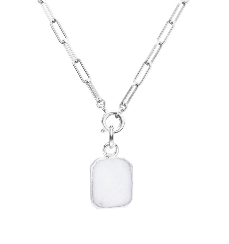 Decadorn Štýlový náhrdelník s perleťou Chunky