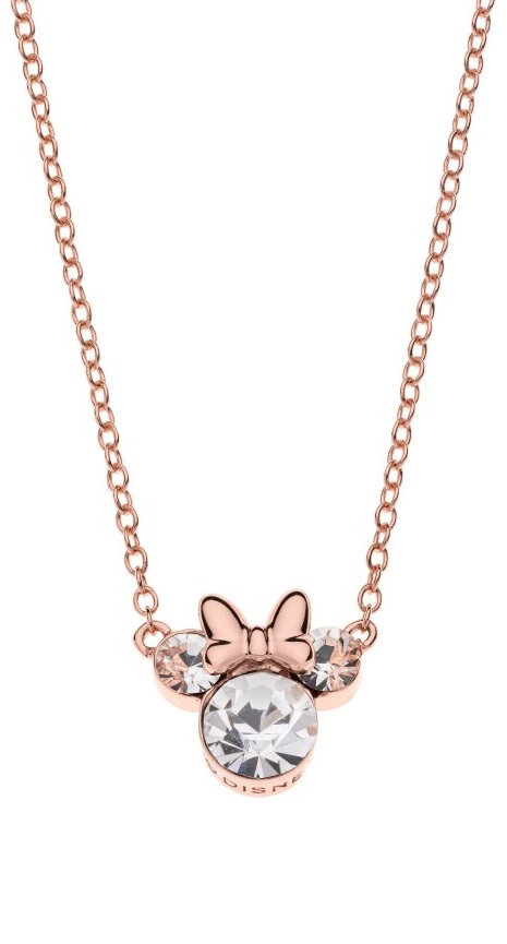 Levně Disney Nádherný bronzový náhrdelník Minnie Mouse N902302PRWL-16