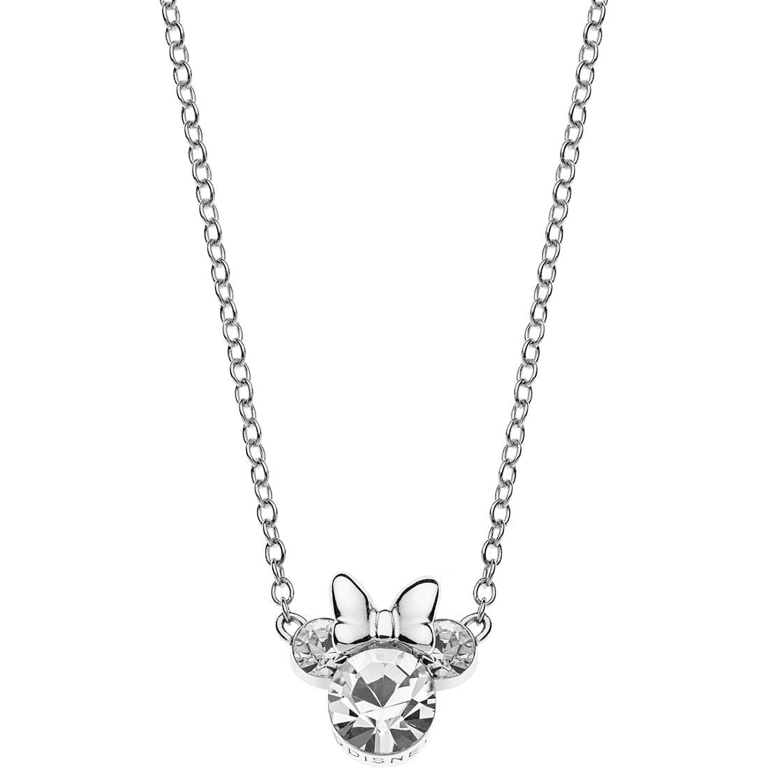 Levně Disney Nádherný stříbrný náhrdelník Minnie Mouse NS00006SAPRL-157