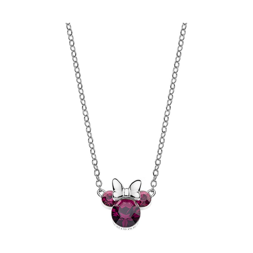 Disney Nádherný strieborný náhrdelník Minnie Mouse NS00006SFEBL-157