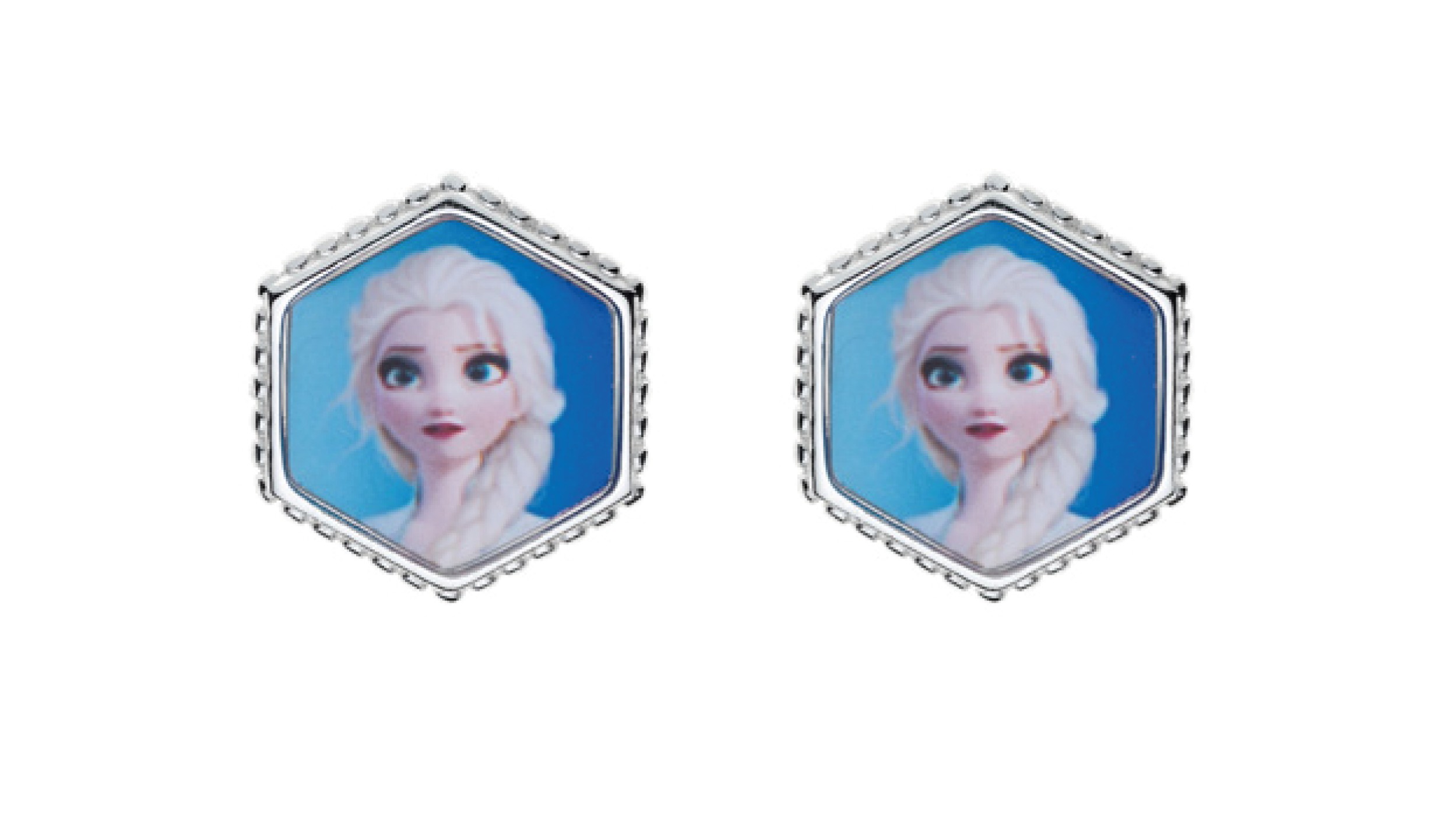 Levně Disney Půvabné dívčí náušnice Elsa Frozen ES00022SL.CS
