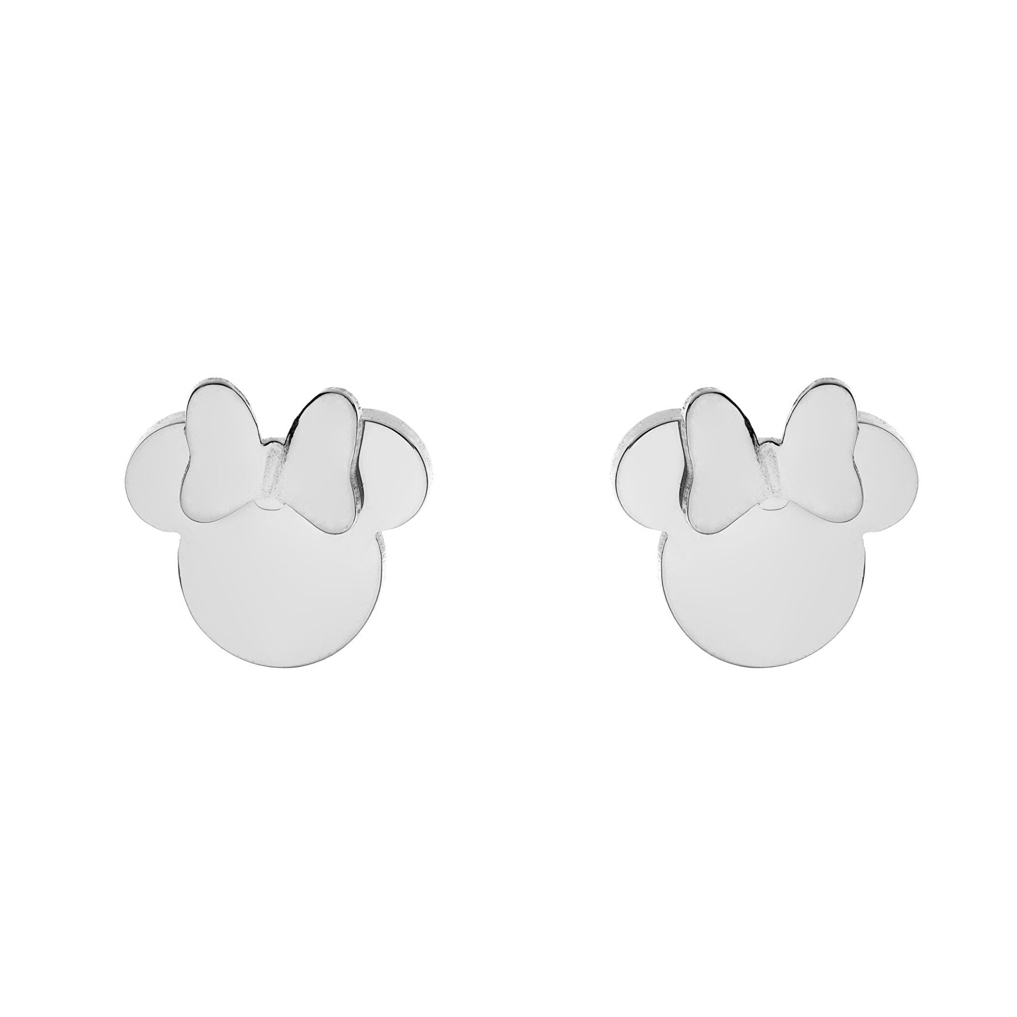 Levně Disney Slušivé ocelové náušnice pecky Minnie Mouse E600180L-B.CS