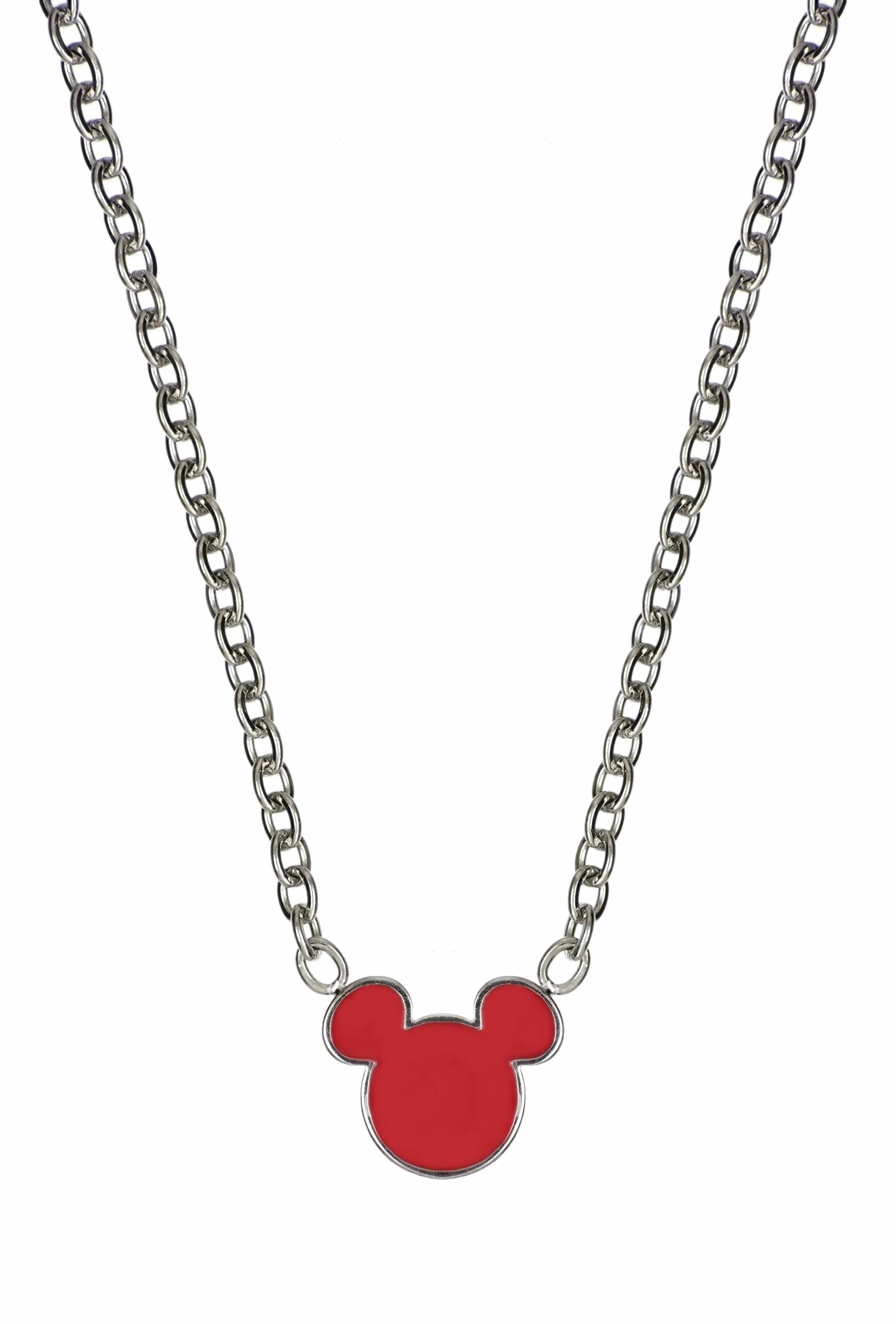 Levně Disney Slušivý ocelový náhrdelník Mickey Mouse N600627L-157.CS