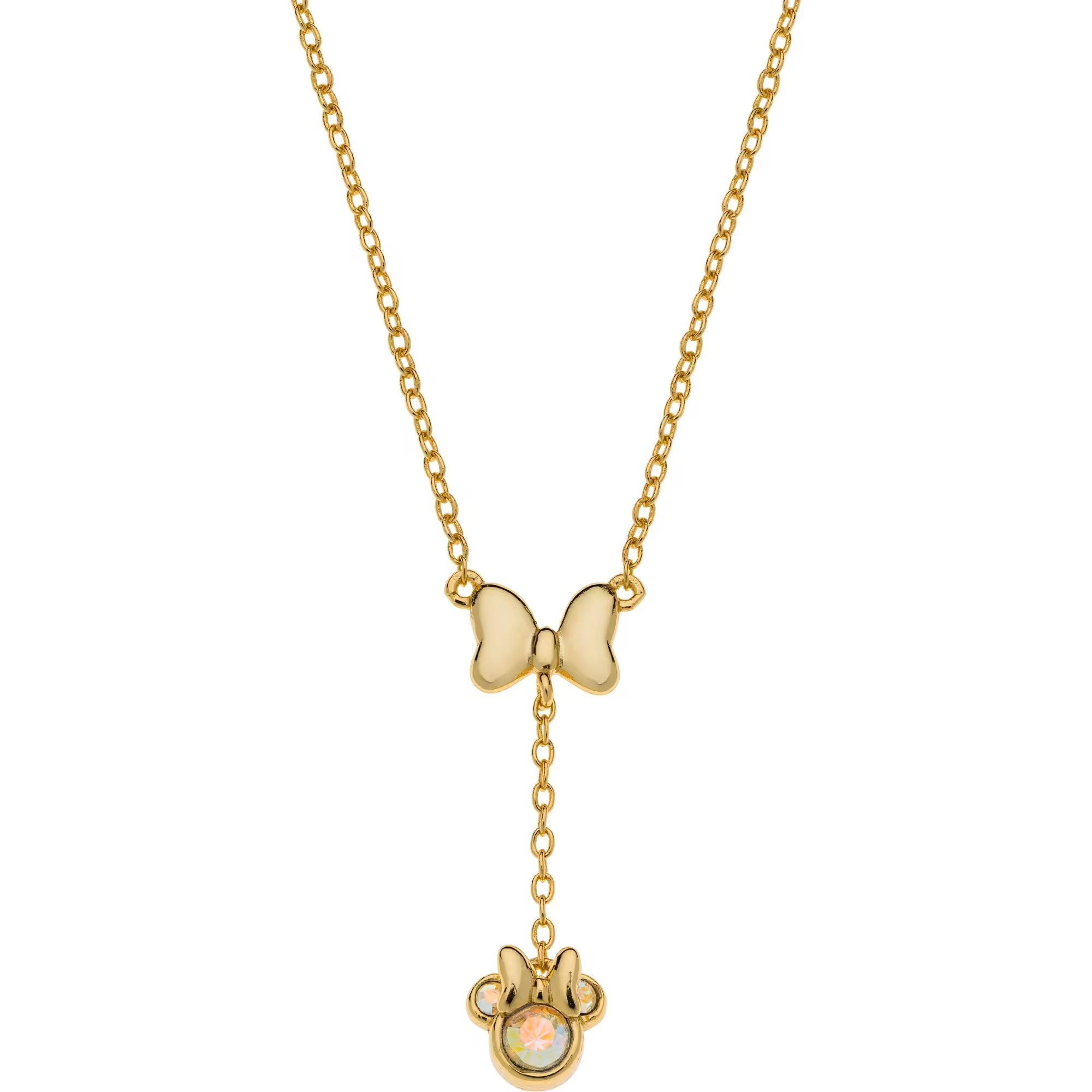 Disney -  Něžný pozlacený náhrdelník Minnie Mouse NS00054YRCL-157.CS