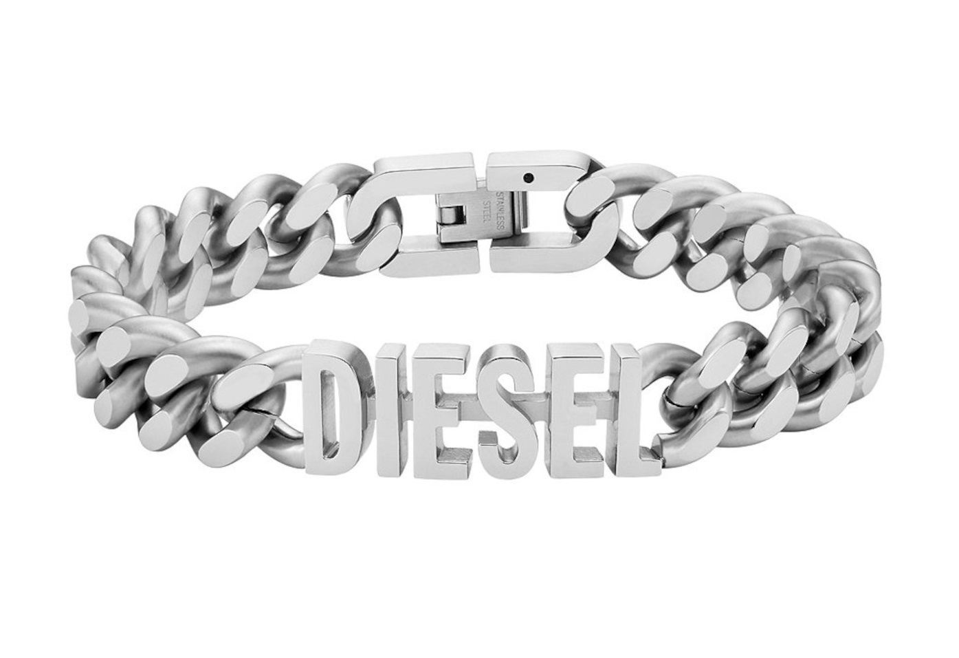 Diesel Masivní ocelový náramek DX1389040