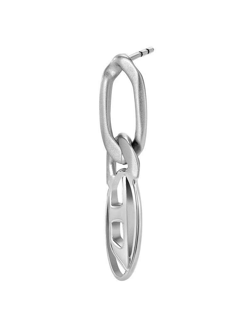 Diesel Fashion visací single náušnice s logem DX1598040