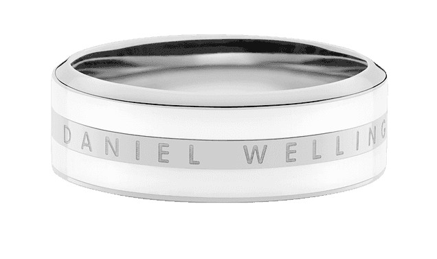 Daniel Wellington Módní ocelový prsten Emalie DW004000 56 mm