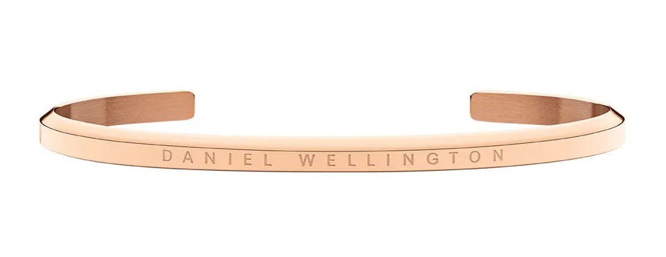 Daniel Wellington Módní pevný bronzový náramek Classic DW0040000 S: 15,5 cm