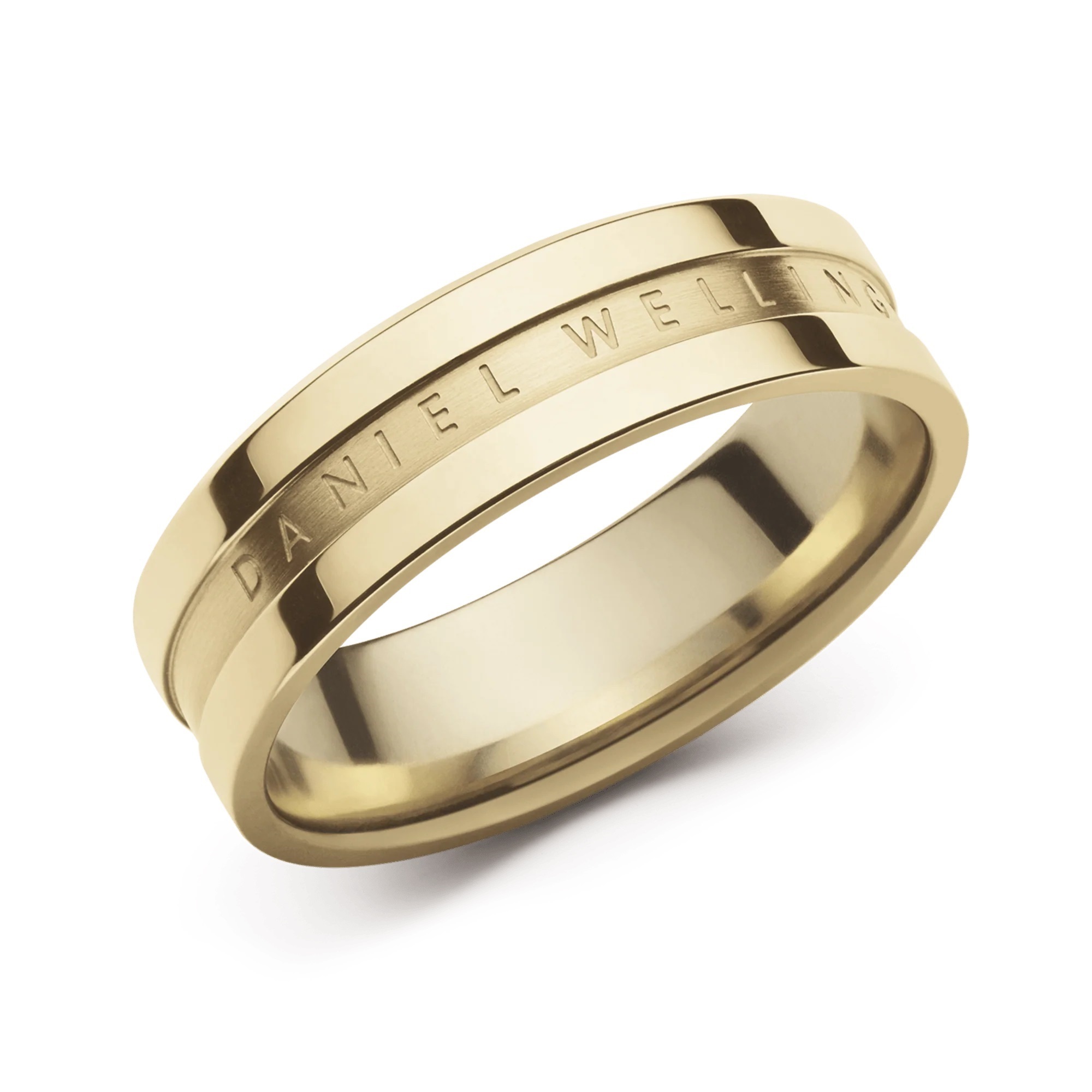 Daniel Wellington Módní pozlacený prsten Elan DW0040005 54 mm