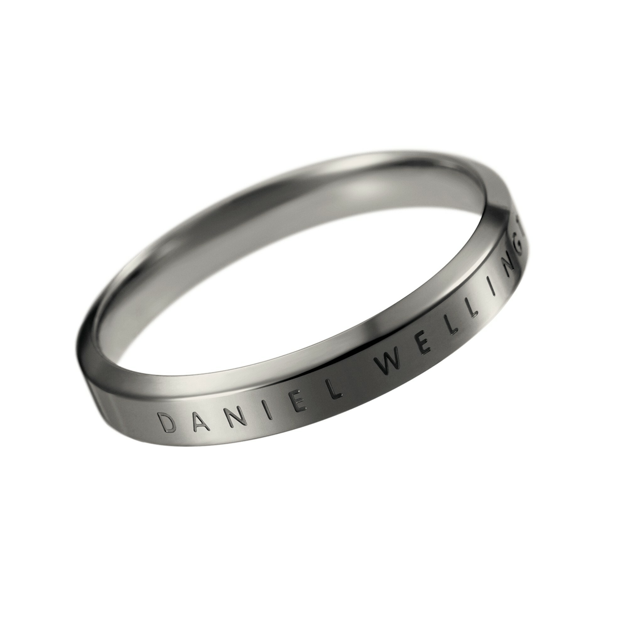 Levně Daniel Wellington Originální antracitový prsten Classic DW00400 50 mm