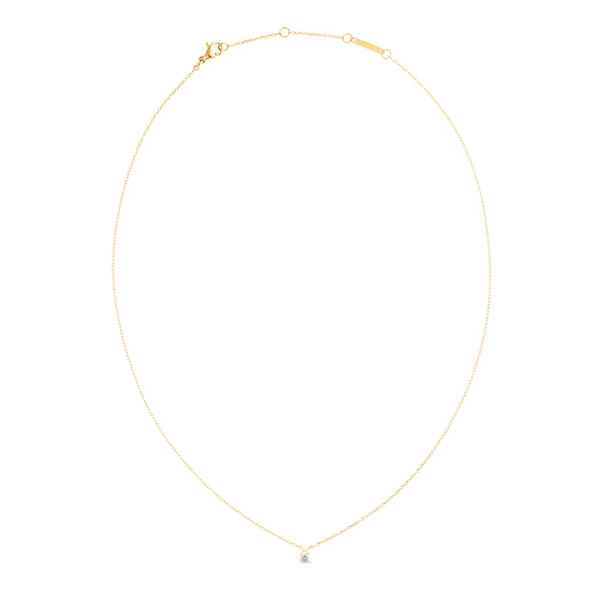 Daniel Wellington Slušivý pozlátený náhrdelník Mirelle DW00401967