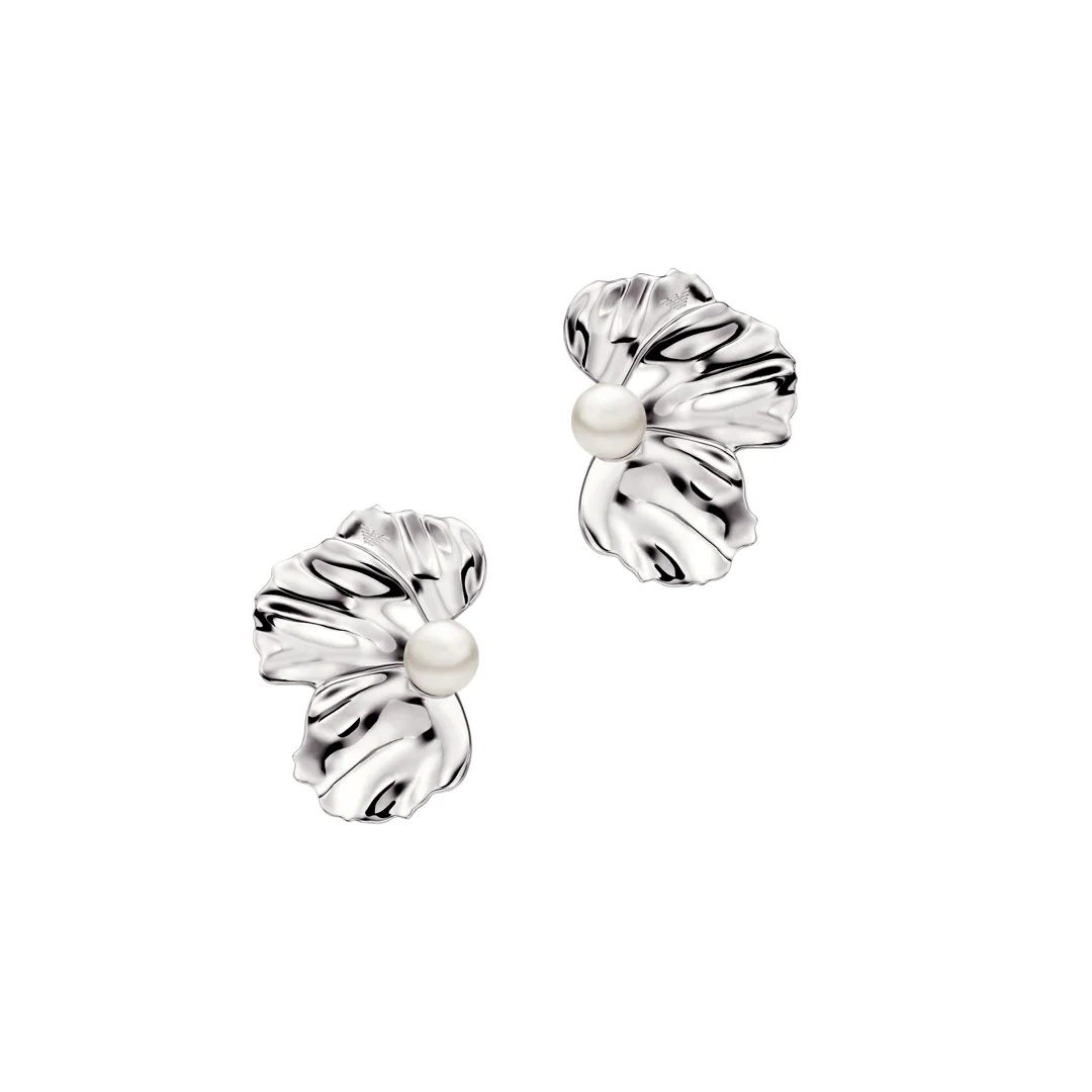 Emporio Armani Designové náušnice s perlou EGS3346040