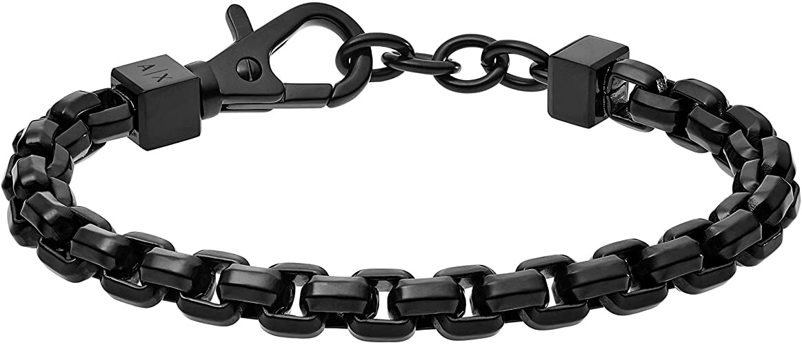 Armani Exchange Bracciale moderno in acciaio AXG0047001