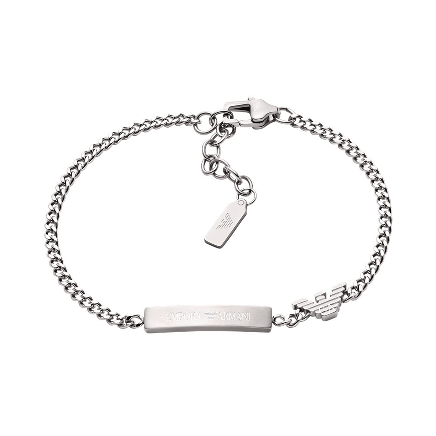 Emporio Armani Pánský elegantní náramek z oceli EGS3310040