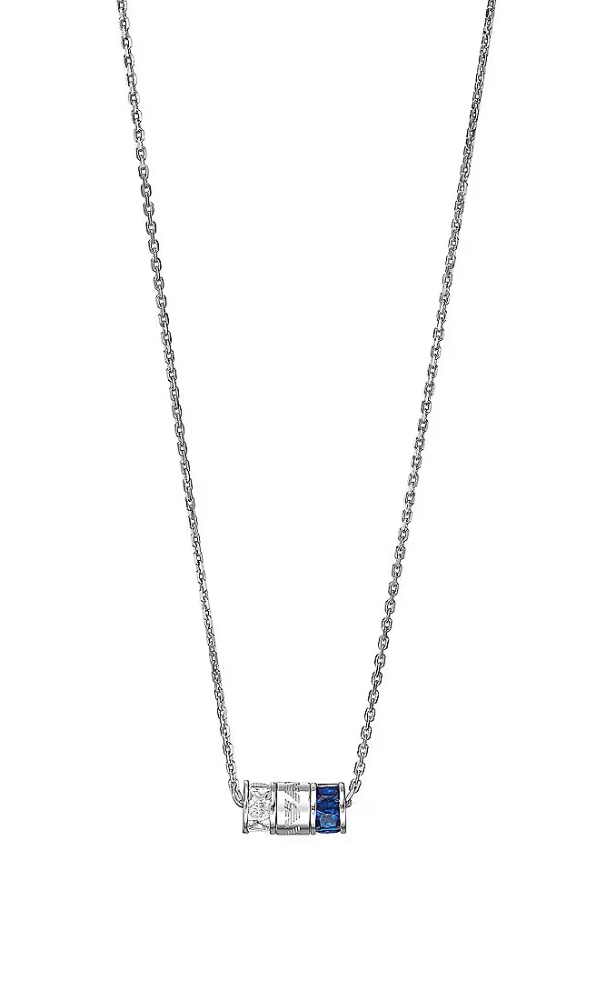 Emporio Armani Nadčasový stříbrný náhrdelník se zirkony EG3578040
