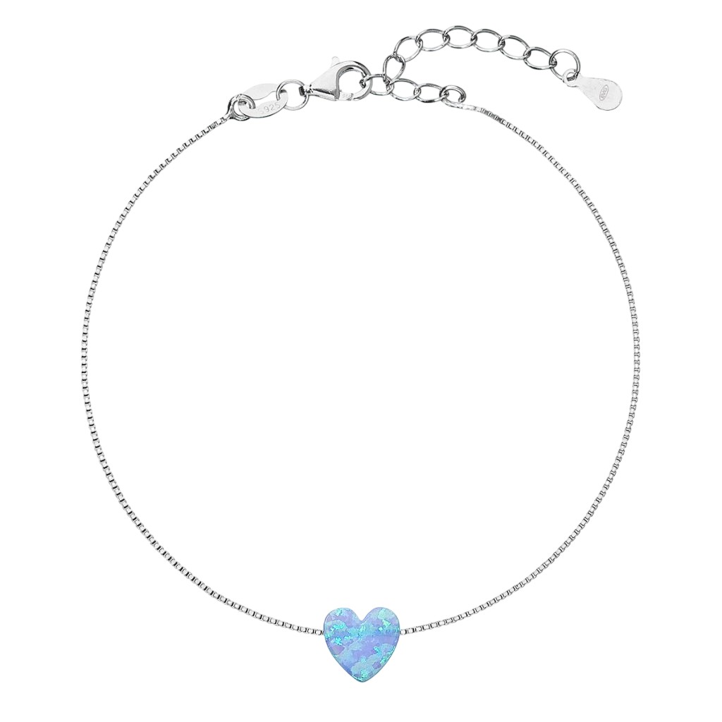 Evolution Group - Pavona Něžný náramek se syntetickým opálem 13018.3