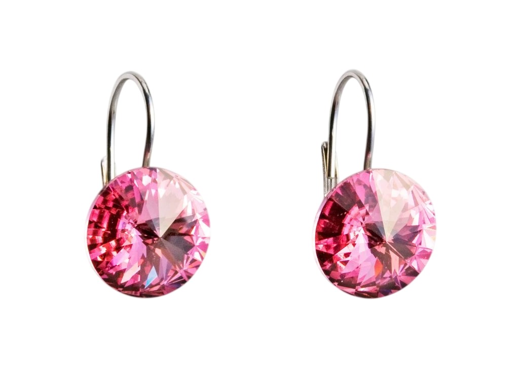 Evolution Group - Pavona Stříbrné náušnice 31106.3 rose