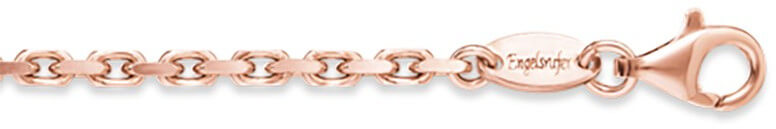 Engelsrufer Rózsaszín aranyozott ezüst lánc ERNA-48-15R