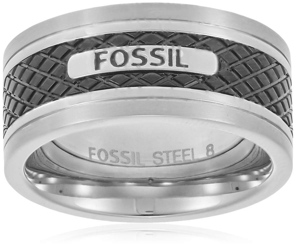 Fossil Módní ocelový prsten JF00888040 57 mm