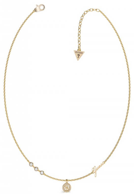 Guess Elegantní náhrdelník s krystaly Swarovski Guess Miniature UBN79023