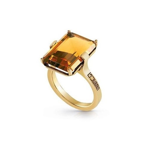 Levně Guess Elegantní pozlacený prsten JUBR01235JWAGTZ 50 mm
