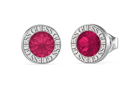 Guess Moderní ocelové náušnice pecky Color My Day JUBE02244JWRHPKT/U