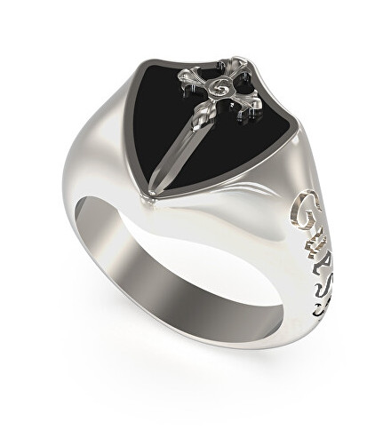 Levně Guess Módní ocelový prsten pro muže South Elemeda JUMR04020JWSTBK 66 mm