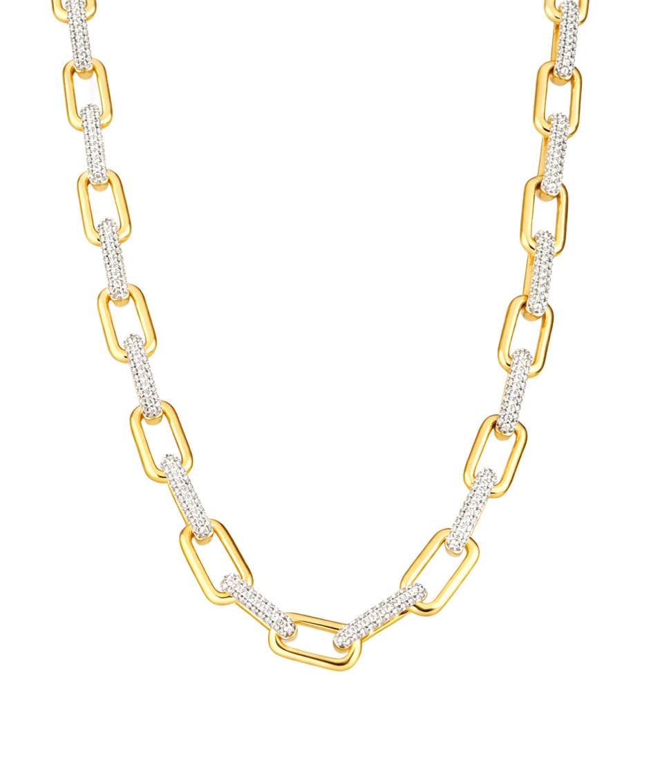 Guess Náhrdelník so zirkónmi Nuances JSBN04588JWYGT/U 42,5 cm