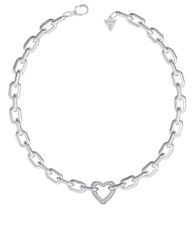 Guess Výrazný ocelový náhrdelník Beloved JUBN05015JWRHT/U