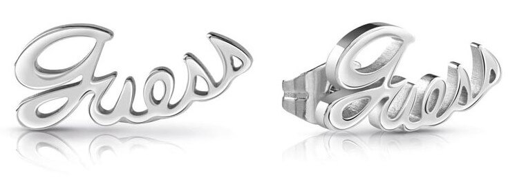 Guess Stylové náušnice pro ženy UBE28064 + 2 měsíce na vrácení zboží