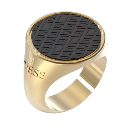 Guess -  Stylový pozlacený prsten King`s Road JUMR03222JWYGBK 62 mm