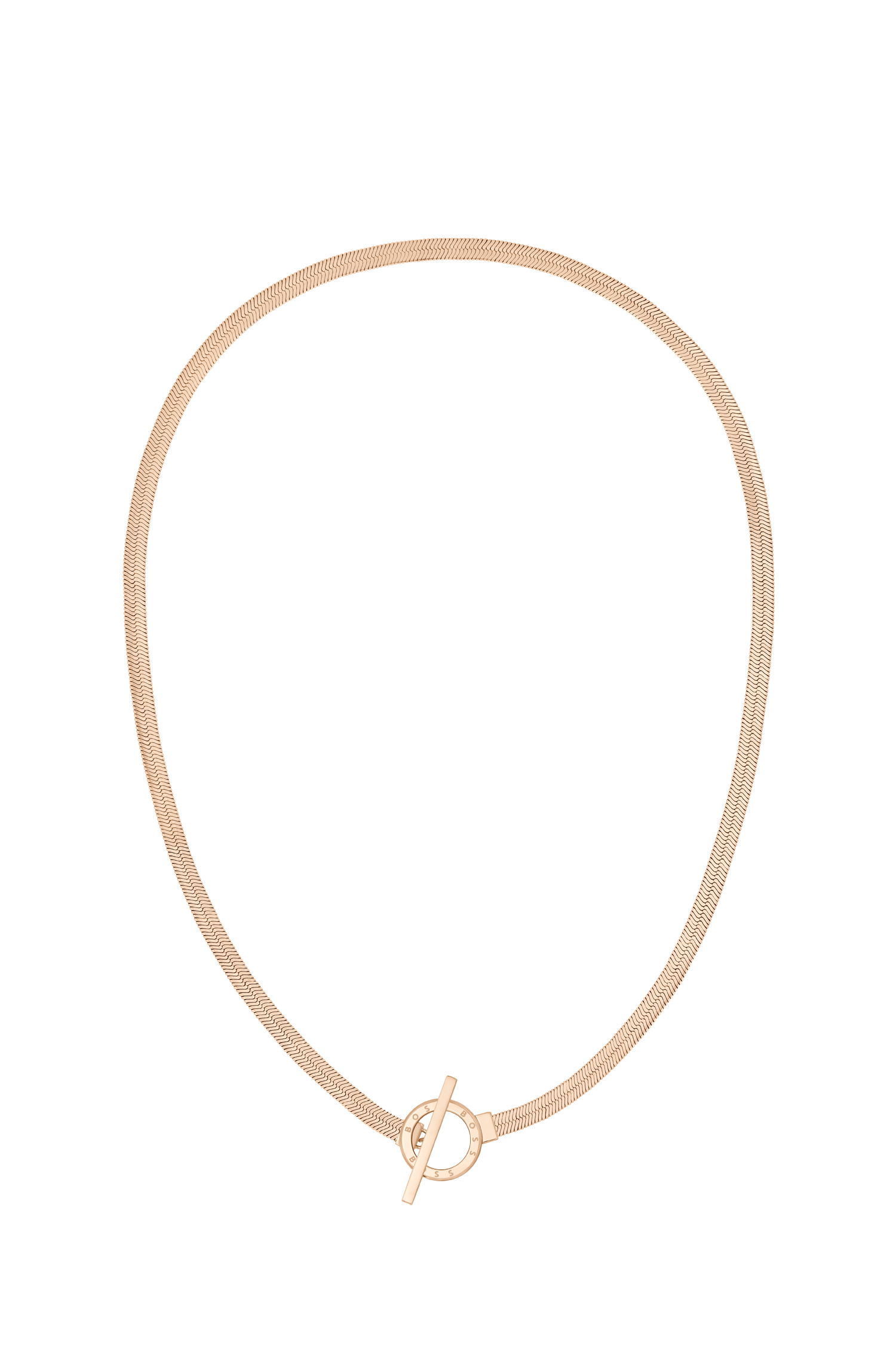 Hugo Boss Masivní pozlacený náhrdelník Zia 1580481