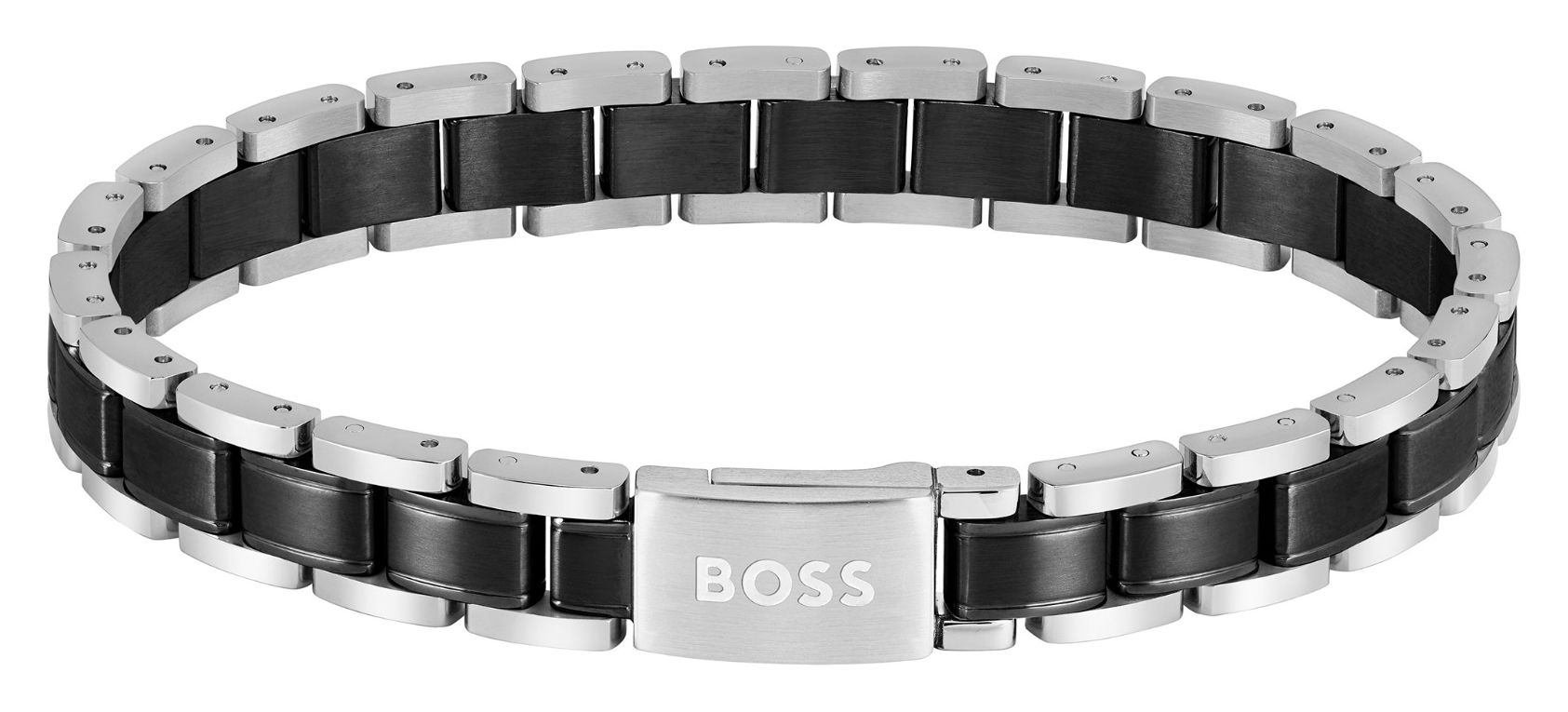 Hugo Boss Stylový bicolor náramek pro muže Metal Links Essentials 1580665