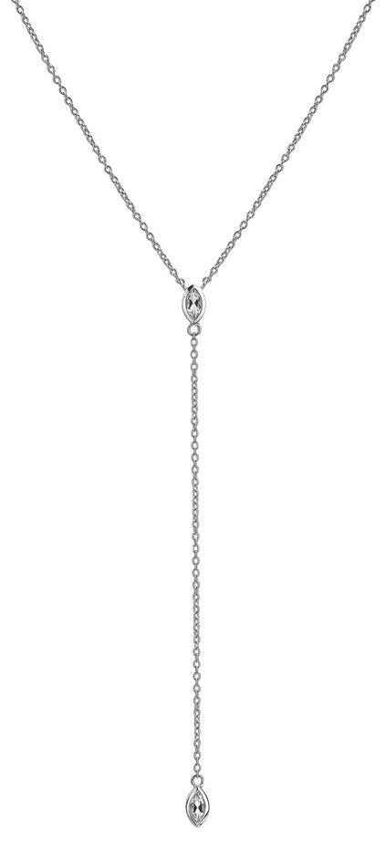 Levně Hot Diamonds Slušivý stříbrný náhrdelník s diamantem Tender DN177