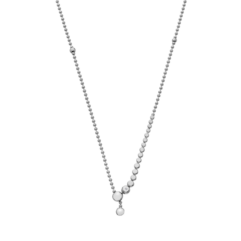 Hot Diamonds Stříbrný náhrdelník s diamantem Linked DN217