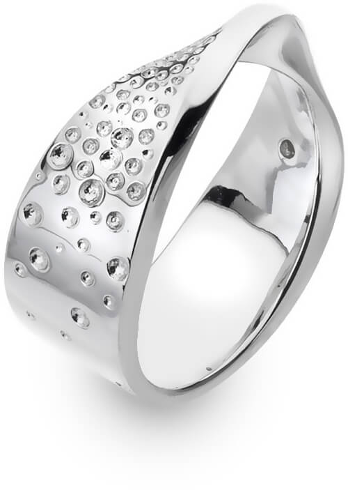 Hot Diamonds Strieborný prsteň s diamantom Quest DR219 54 mm