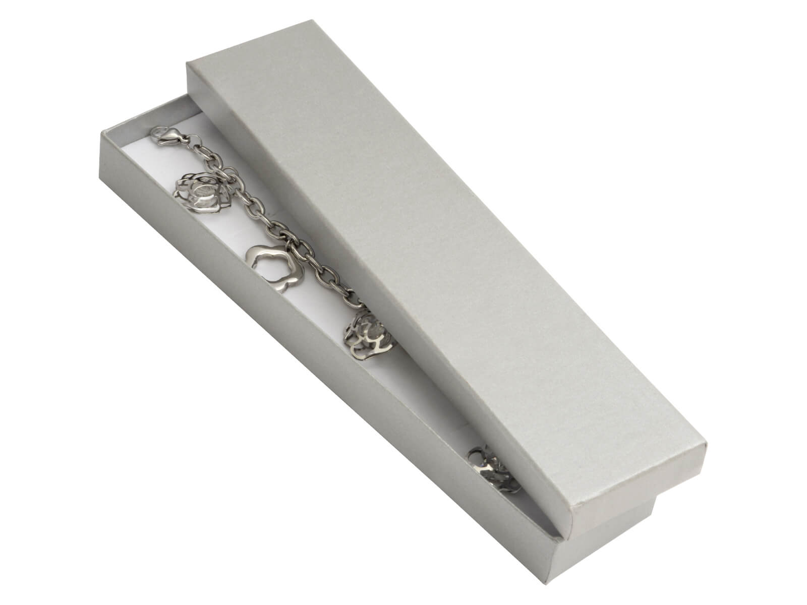 Levně JK Box Dárková krabička na náramek nebo náhrdelník VV-9/AG