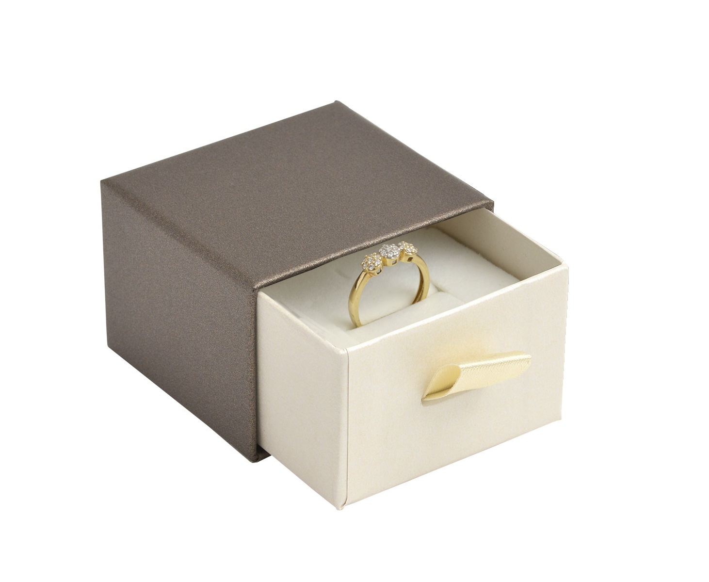 JK Box Elegantná darčeková krabička na prsteň DE-3/A21/A20
