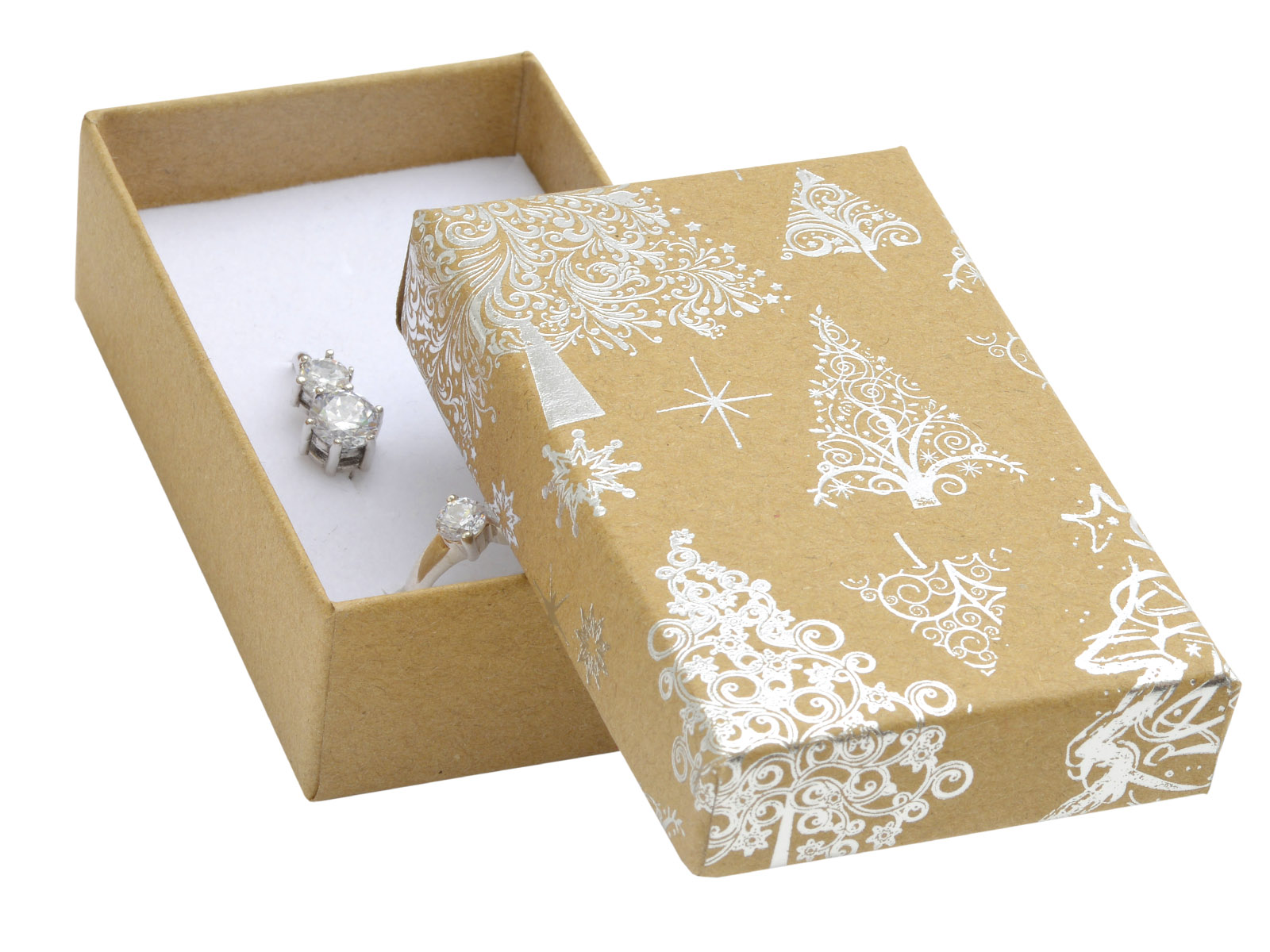 JK Box Vánoční dárková krabička KX-6/AG