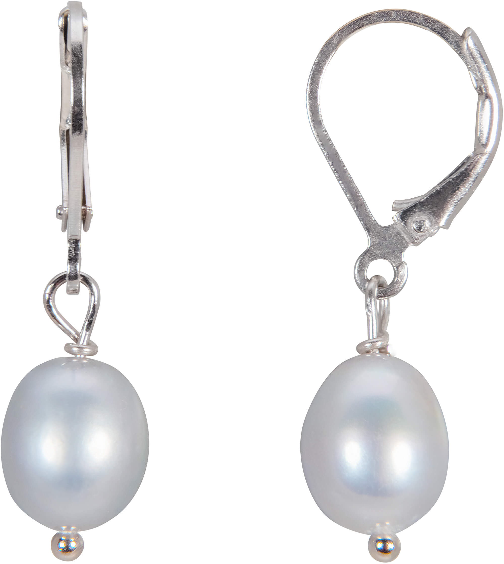 JwL Luxury Pearls Stříbrné náušnice s pravou perlou JL0492