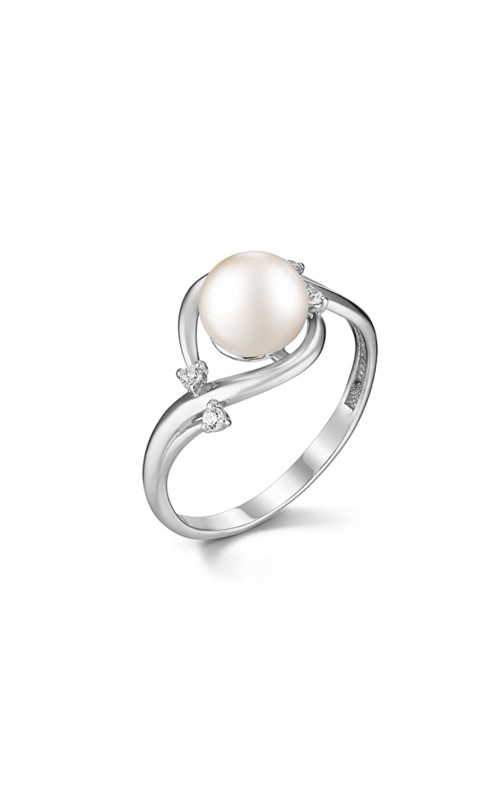 Elegantný strieborný prsteň s pravou sladkovodné perlou SVLR0431XH2P1