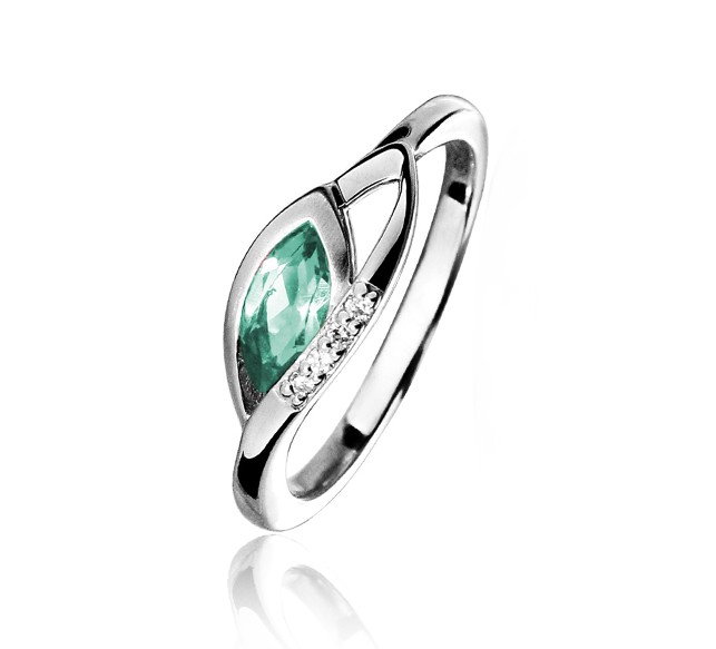 JVD Elegantní stříbrný prsten se zirkony SVLR0059SH8Z4 61 mm