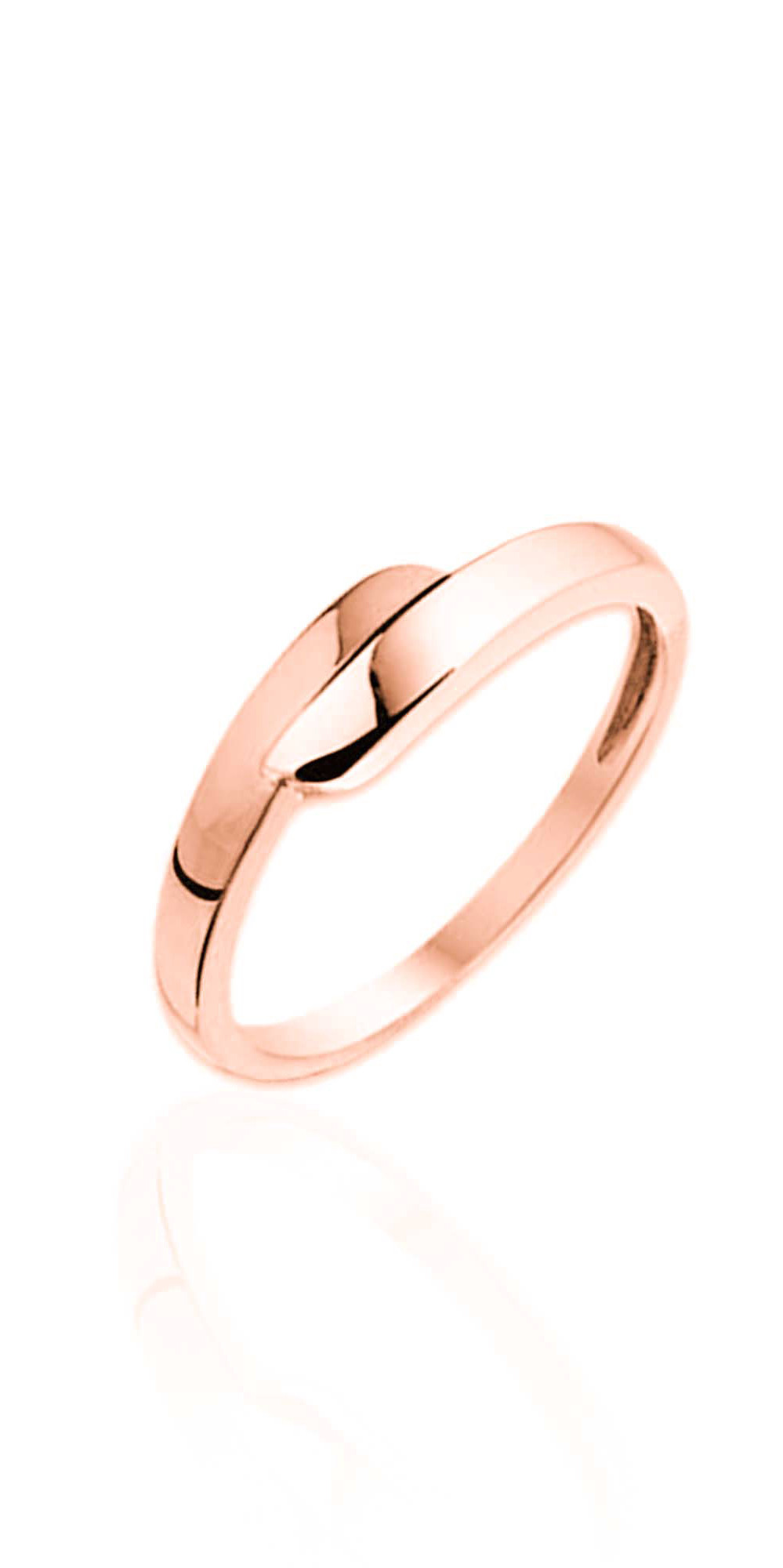 JVD Minimalistický bronzový prsten SVLR0274XH2RO 58 mm