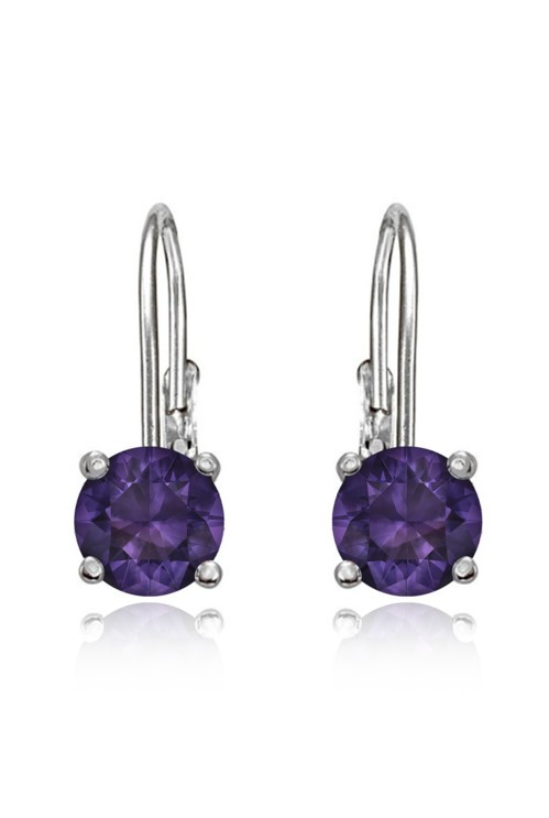 JVD Orecchini in argento con zirconi viola SVLE0620XH2F100