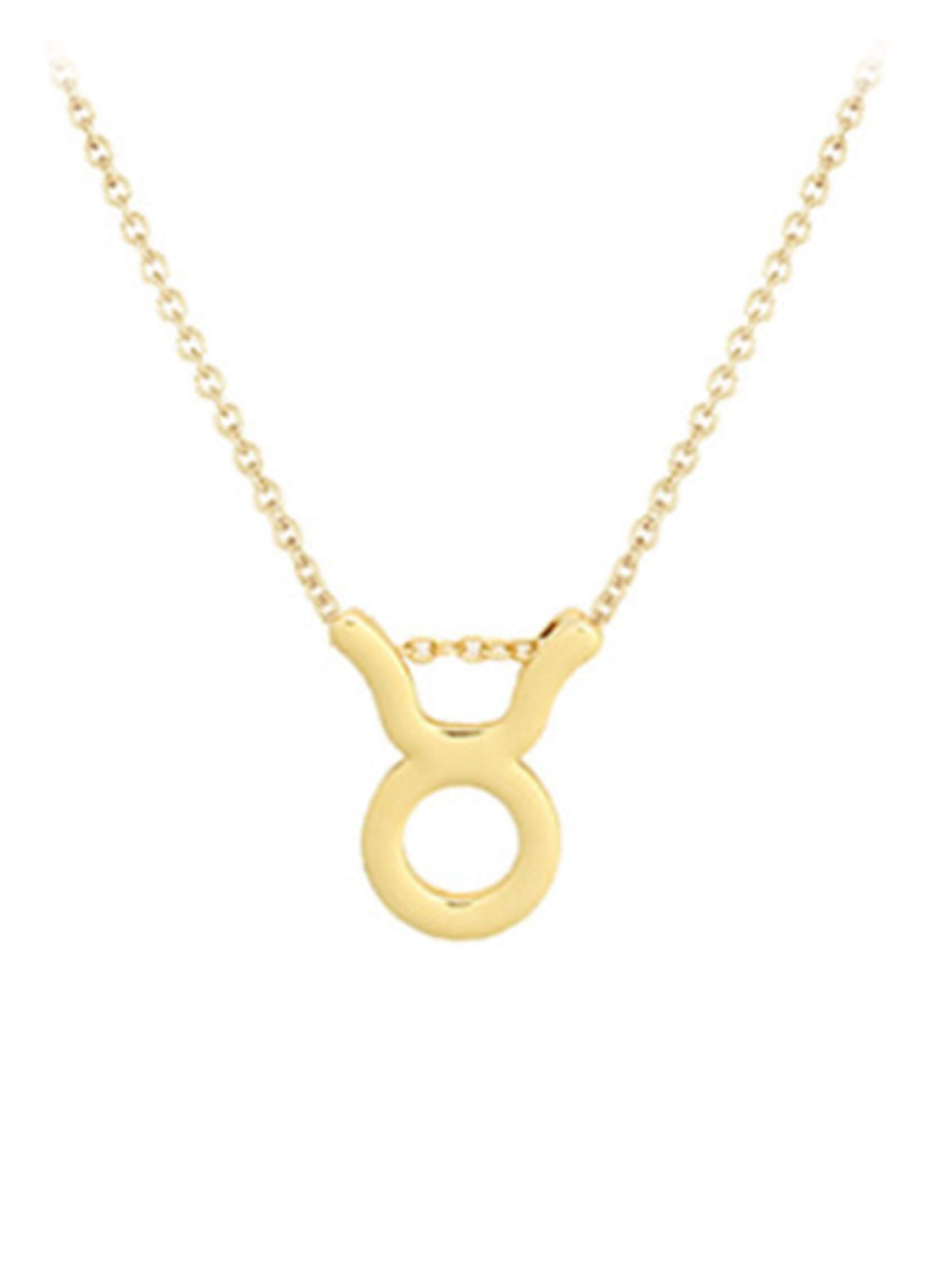 Levně JVD Pozlacený náhrdelník s přívěskem Býk SVLN0195XH2GOBY