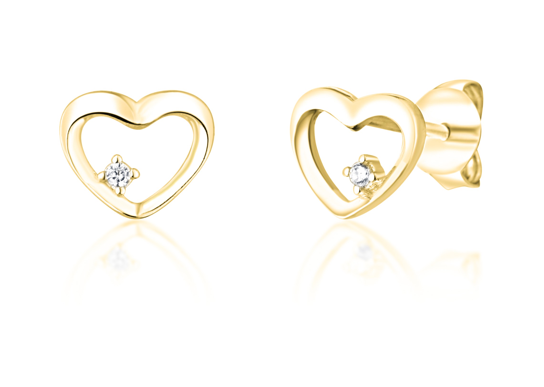 JVD Romantikus, aranyozott fülbevaló SVLE1263XH2GO00